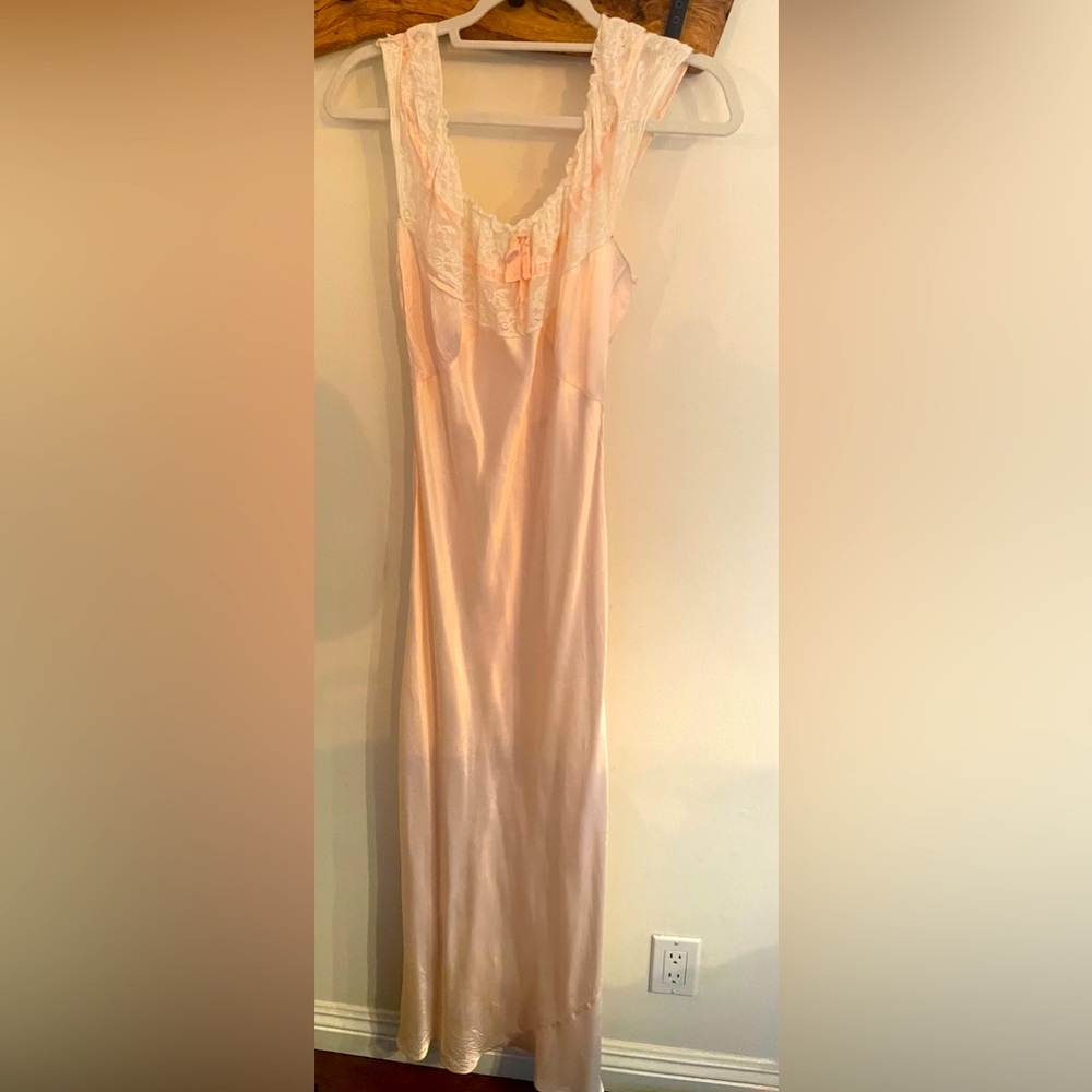 Vintage Pink Slip Dress/Nightgown